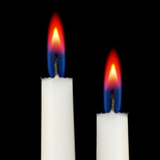 Smooth Red Colour Flame Votive Candles